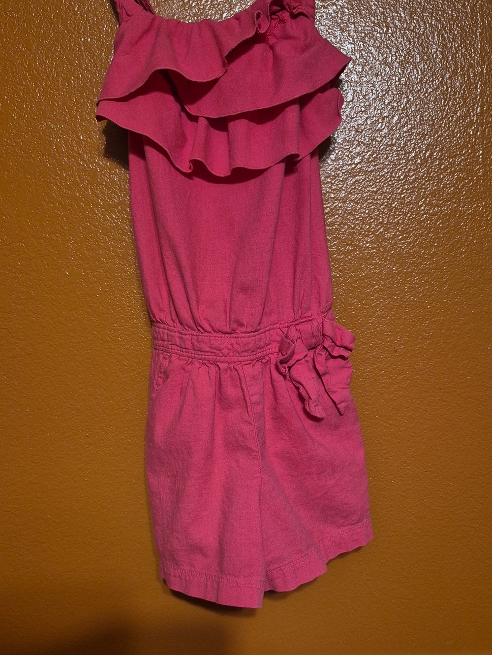 Cherokee Hot Pink Girls Romper